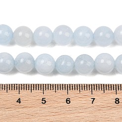 Natural Dyed White Jade Beads Strands&nbsp;GG-CBAEB22-B01-8mm-02