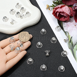 60Pcs Spiral Hair Pin Coil Iron Hair Accessories&nbsp;OHAR-SP0001-11