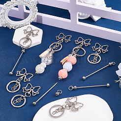 10Pcs Alloy Keychain Clasps&nbsp;KEYC-SC0001-80B