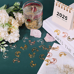 100Pcs 5 Colors Alloy Pendants&nbsp;FIND-CA0009-95