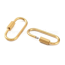 304 Stainless Steel Locking Carabiner&nbsp;STAS-C092-05C-G