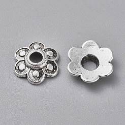 Tibetan Style Alloy Bead Caps&nbsp;LS-LF10362Y-NF