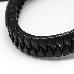 Trendy Unisex Casual Style Imitation Leather and Leather Bracelets&nbsp;X-BJEW-L302-01