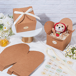 10Pcs Square Paper Storage Boxes&nbsp;CON-SP0001-31B