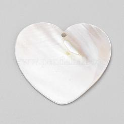 Freshwater Shell Pendants&nbsp;SHEL-Q008-57