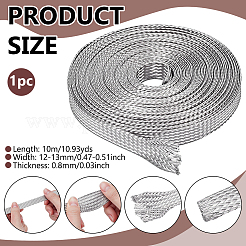 304 Stainless Steel Wire Braided Strap&nbsp;STAS-WH0044-114C