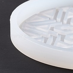 DIY Christmas Snowflake Pattern Cup Mat Silicone Molds&nbsp;DIY-E055-17
