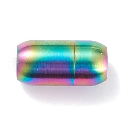 Ion Plating(IP) 304 Stainless Steel Magnetic Clasps with Glue-in Ends&nbsp;STAS-G239-13C