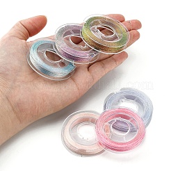 10 Rolls 3-Ply Metallic Polyester Threads&nbsp;MCOR-YW0001-03A