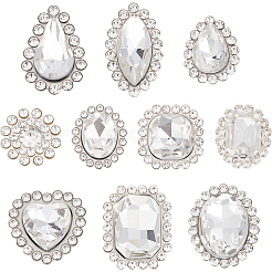 100Pcs Sew on Rhinestone&nbsp;GLAA-CY0001-01A