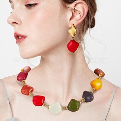 Opaque Acrylic Beads&nbsp;OACR-SZ0001-32