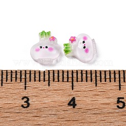 Opaque Ten kinds of Resin Vegetable Cabochons&nbsp;LS-CRES-R459-01A
