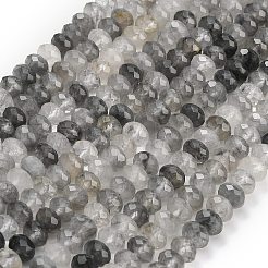 Natural Cloudy Quartz Beads Strands&nbsp;G-C280-A16-02
