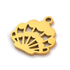 201 Stainless Steel Charms&nbsp;STAS-U016-04G