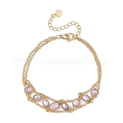 Brass Cable Chains Bracelets&nbsp;BJEW-JB14220-01