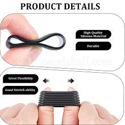 10Pcs Silicone Ring for Pickleball Paddle&nbsp;FIND-CN0002-45B