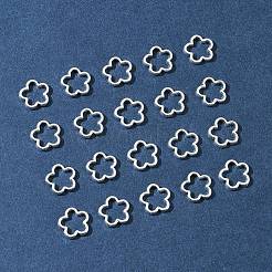 50Pcs Tibetan Style Alloy Bead Frame&nbsp;TIBEB-FS0001-10AS