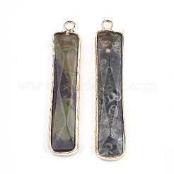 Natural Ocean Jasper Pendants&nbsp;G-S344-23A