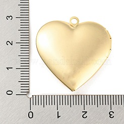 Rack Plating Brass Locket Pendants&nbsp;KK-M263-02B-G