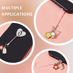 Alloy Enamel Mobile Straps & Pendant Decoration&nbsp;HJEW-OC00049
