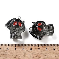 Halloween Theme Baking Paint Resin Pendants&nbsp;RESI-G103-01A