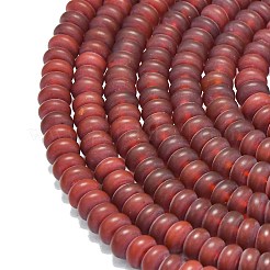 Dyed and Heated Natural Carnelian Beads Strands&nbsp;G-P575-A26-8x5mm