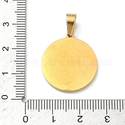 304 Stainless Steel Enamel Pendants&nbsp;STAS-H255-01B-G