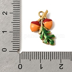 304 Stainless Steel Enamel Pendants&nbsp;STAS-G386-08G