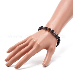Energy Power Round Beads Stretch Bracelet for Men Women&nbsp;BJEW-JB06901