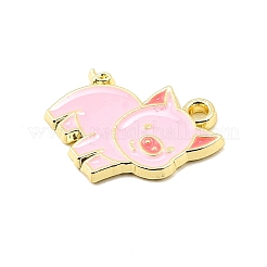 Zinc Alloy Enamel Pendants&nbsp;X-FIND-Z080-01G-02