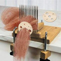 10Pcs Wood Embroidery Thread Plate&nbsp;WOOD-NB0002-83