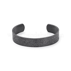 Viking 304 Stainless Steel Cuff Bangles for Women Men&nbsp;WG061FA-03