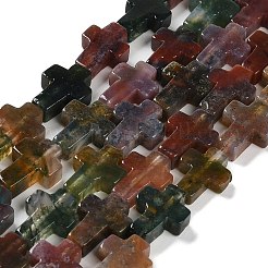 Natural Indian Agate Beads Strands&nbsp;G-I337-A04-01