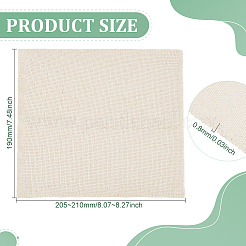 Linen Embroidered Cloth&nbsp;DIY-WH0110-24