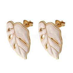 Brass Stud Earrings for Women&nbsp;KK-CBA9D38-05G