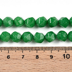 Dyed Natural Malaysia Jade Beads Strands&nbsp;G-T139-8mm-48