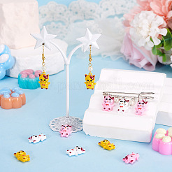 6Pcs 3 Colors Alloy Pendants&nbsp;FIND-TADJ0001-14