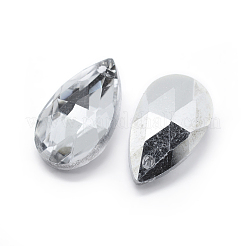 Faceted Glass Pendants&nbsp;GLAA-F069-L-B03