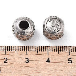 304 Stainless Steel Rhinestone European Beads&nbsp;STAS-A092-10Y-P