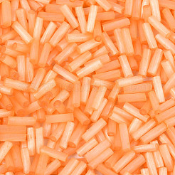 Glass Bugle Beads&nbsp;SEED-N007-28L