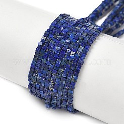 Natural Lapis Lazuli Beads Strands&nbsp;G-G271-G07-1x1.5mm