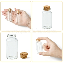 18Pcs Glass Bottle&nbsp;CON-FS0001-14B