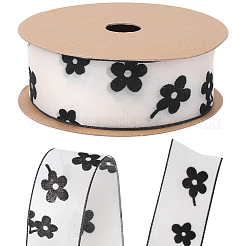 1Roll Printed Polyester Chiffon Ribbons&nbsp;OCOR-CY0002-35D