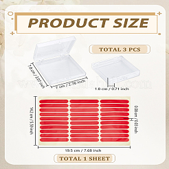 Transparent Plastic Storage Box&nbsp;MRMJ-LP0002-36
