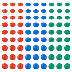 90Pcs 9 Styles Round Silicone Focal Beads&nbsp;SIL-TA0003-59