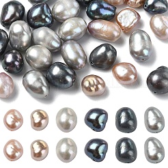30Pcs 3 Colors Natural Cultured Freshwater Pearl Beads&nbsp;PEAR-YW001-02