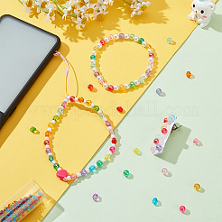 560pcs 14 Style Transparent Acrylic Beads&nbsp;TACR-AR0001-18