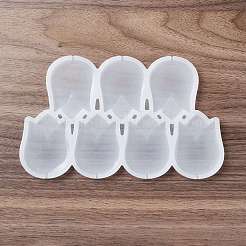 Tulip Shape Food Grade Silicone Lollipop Molds&nbsp;LS-DIY-D069-13