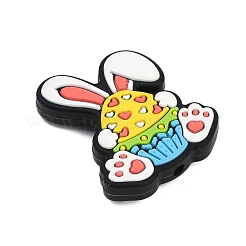 Easter Rabbit Silicone Beads&nbsp;SIL-V002-05A