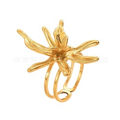 304 Stainless Steel Cuff Open Rings&nbsp;WGDB15B-02